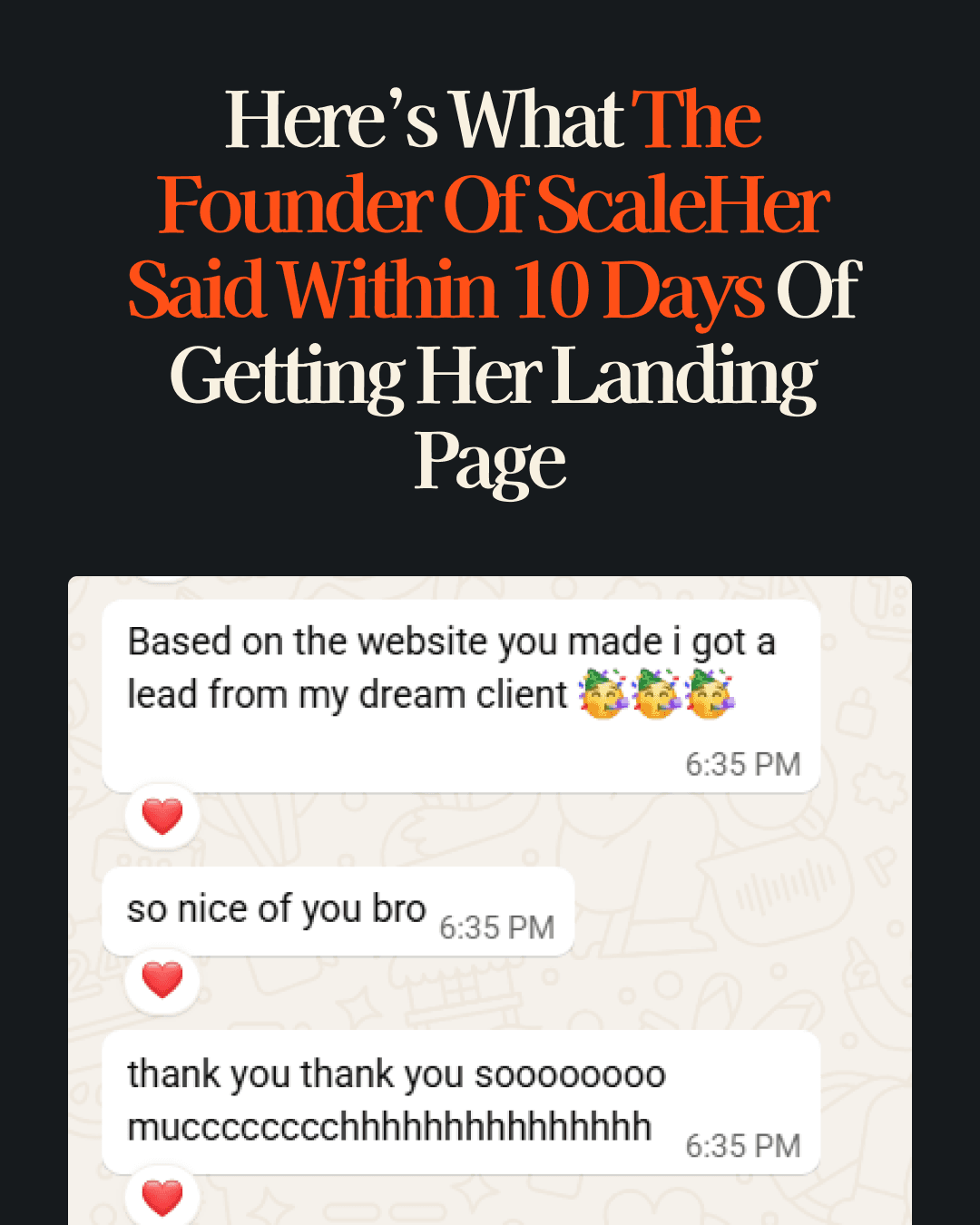 Anusha testimonial